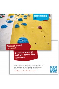 Flyer berufsberatung.ch obligatorische Schule (Bund à 100 Stk.)