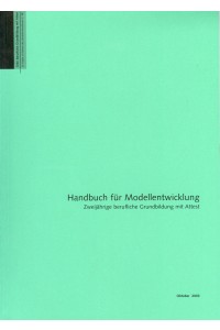 Handbuch für Modellentwicklung