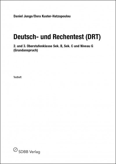 Deutsch- und Rechentest (DRT) Testheft