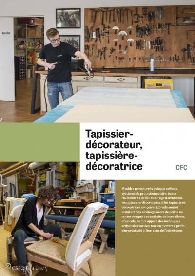 Tapissier/ère-décorateur/trice