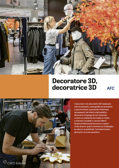 Decoratore/trice 3D AFC