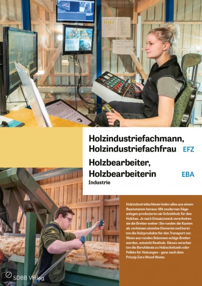 Holzindustriefachmann/-fachfrau EFZ, Holzbearbeiter/in EBA